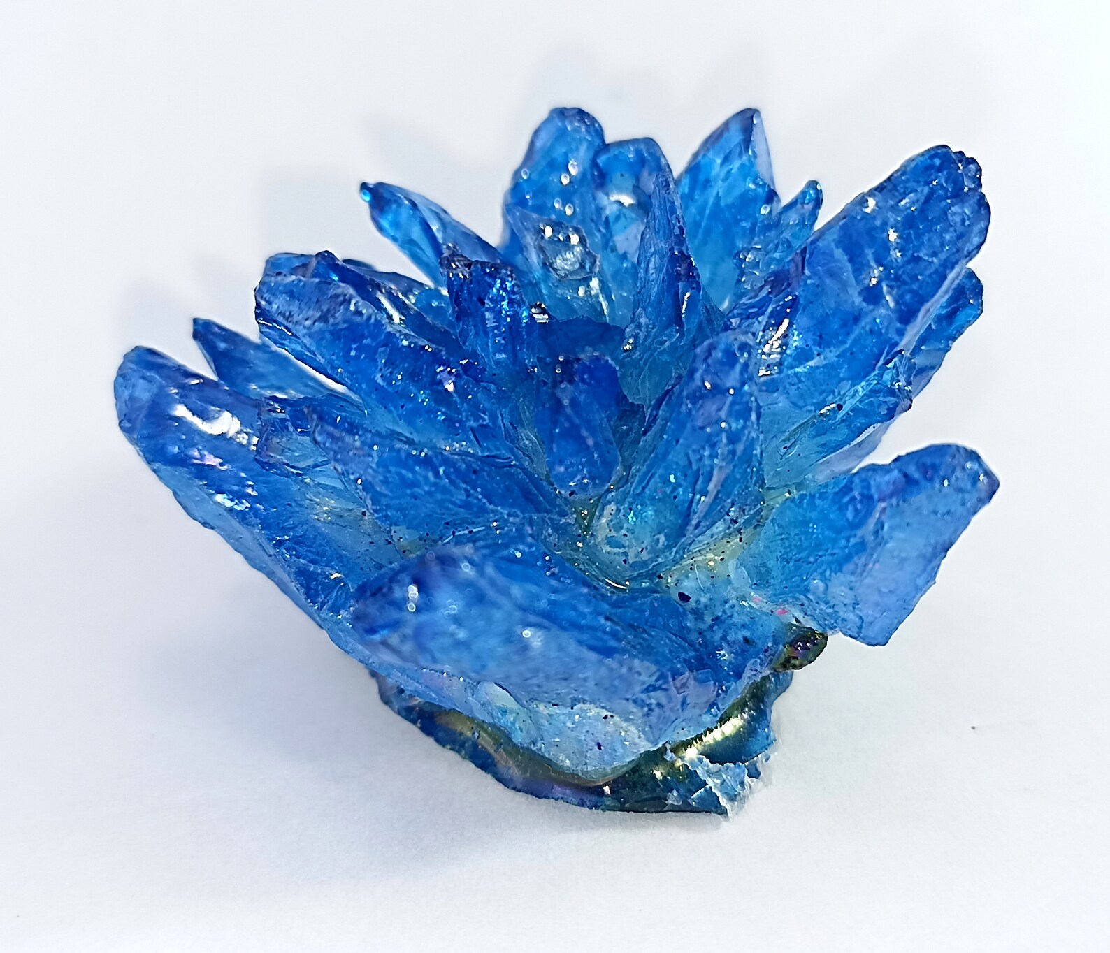 Natural Crystal Druzy Gemstone Treated Crystal Druzy Gemstone Etsy