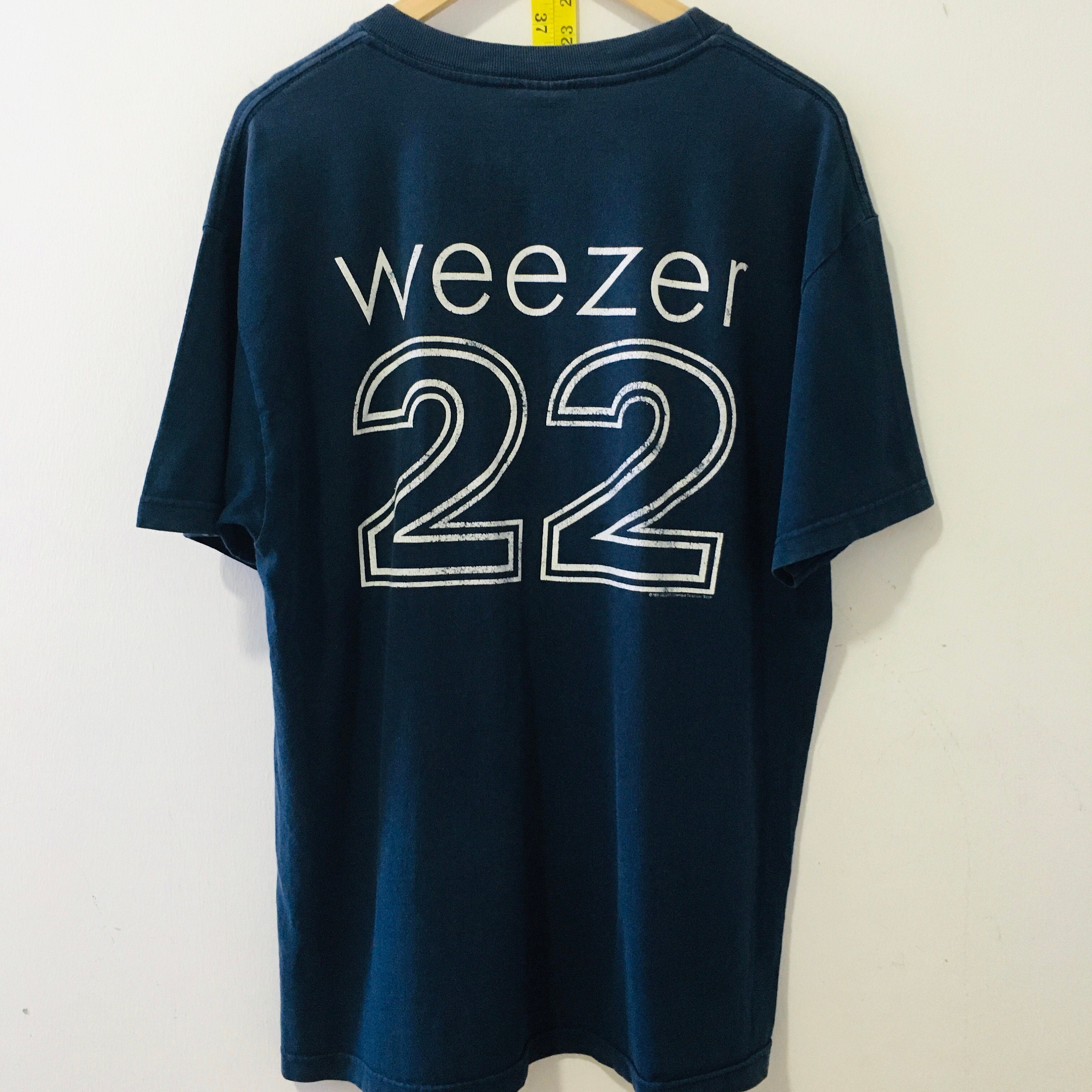 Vintage x Band Tshirt x Weezer Tshirt Etsy Nederland