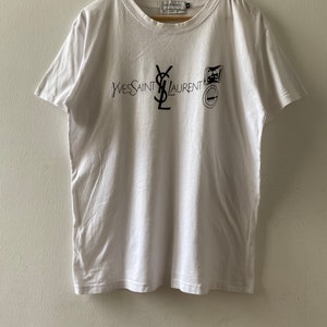 Saint laurent top t shirt etsy