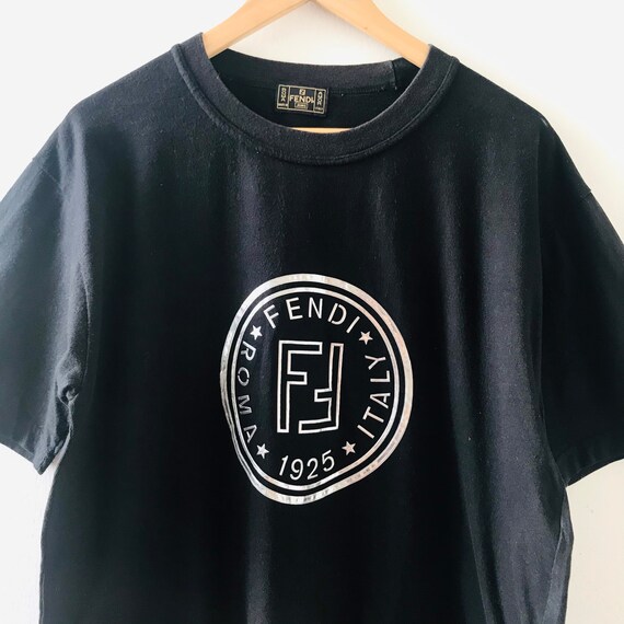 Fendi letter shirt hotsell