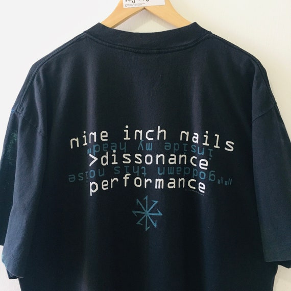 Vintage Nine inch nail 90s Dissonance Performance - image 3
