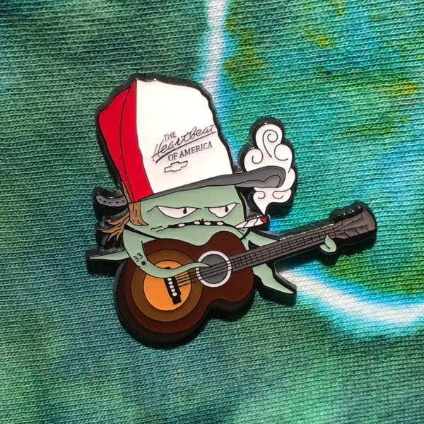 Squidbilly Pin (Full Glow)