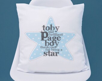 Page Boy Cushion Etsy