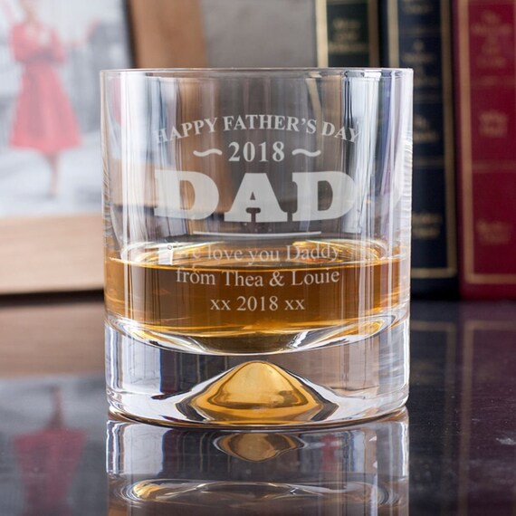 father's day whiskey glass