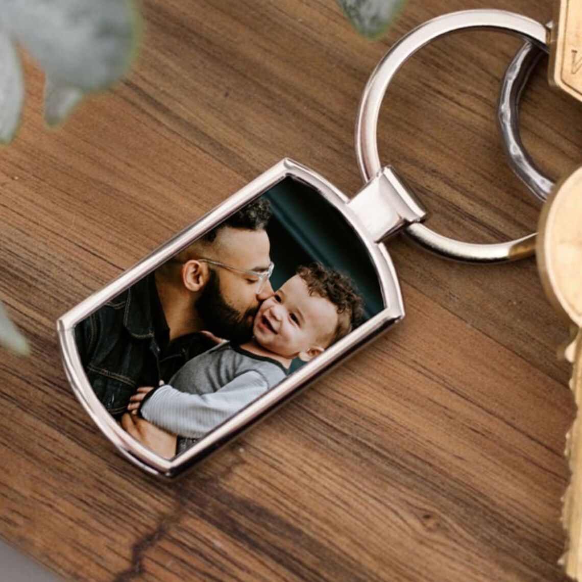 Engraved Father's Day Photo Keyring Unique Gifts for Dad | Etsy