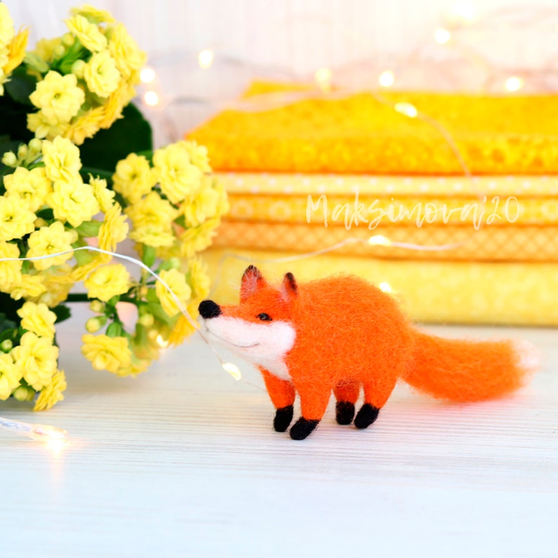 Needle Felting Tutorial Plump Fox Tutorial Etsy