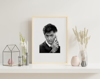 DOCTOR WHO: 10 - Signed drawing Print A3