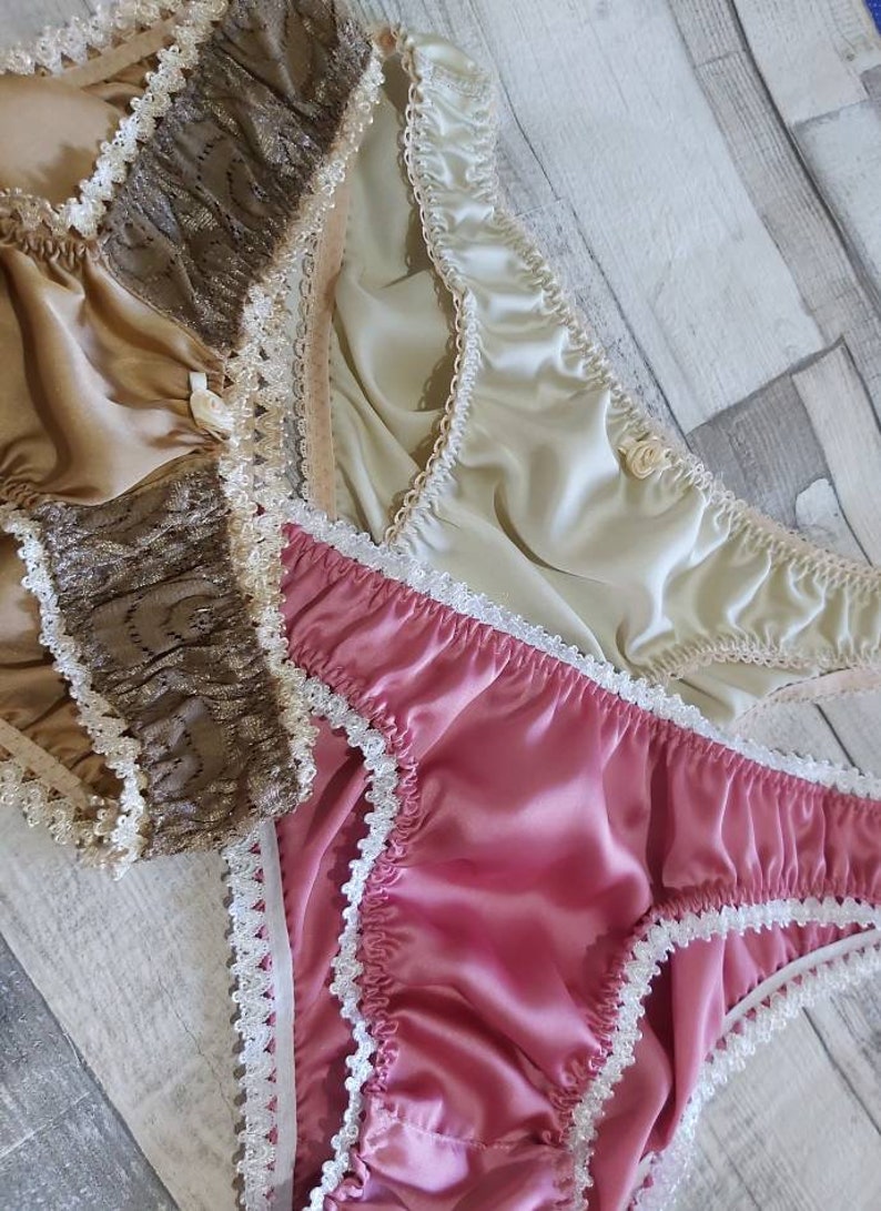 Silk pantie,gift set,knicker,lingerie,christmas