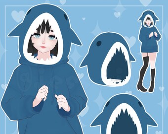 SHARK ASSET for VTUBER Models