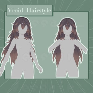 ヘアスタイルプリセット | vroid、vtuber モデル、プリセット、ストリーミング、twitch、カスタマイズ可能、衣装、vroid ヘア|ツイッチ、youtube、obs、vseeface