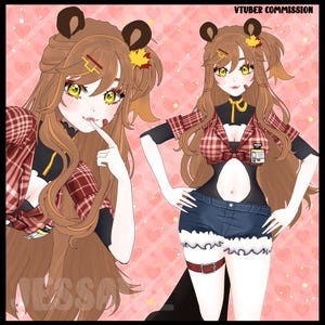VTUBER CUSTOMIZABLE Models! | Vroid commission, 3d vtuber model| Twitch, Youtube, Streaming, Vroidstudio | Customizable commission |