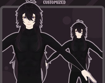 MALE VTUBER CUSTOMIZABLE Models!! | Vroid, Vroid commission | Vtuber male models | Streaming, Twitch, Youtube, Vroidstudio, Vseeface|