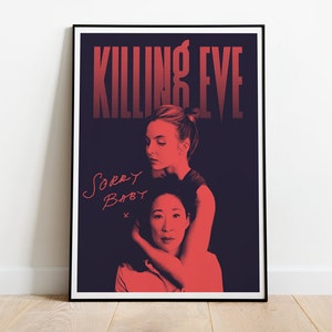 Sorry Baby Fine Art Print Killing Eve's Jodie Comer and Sandra Oh image 1