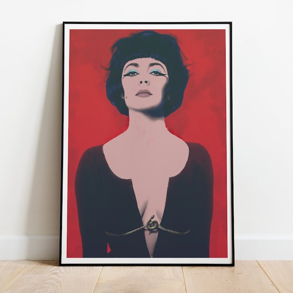 Elizabeth Taylor as Cleopatra Fine Art Print