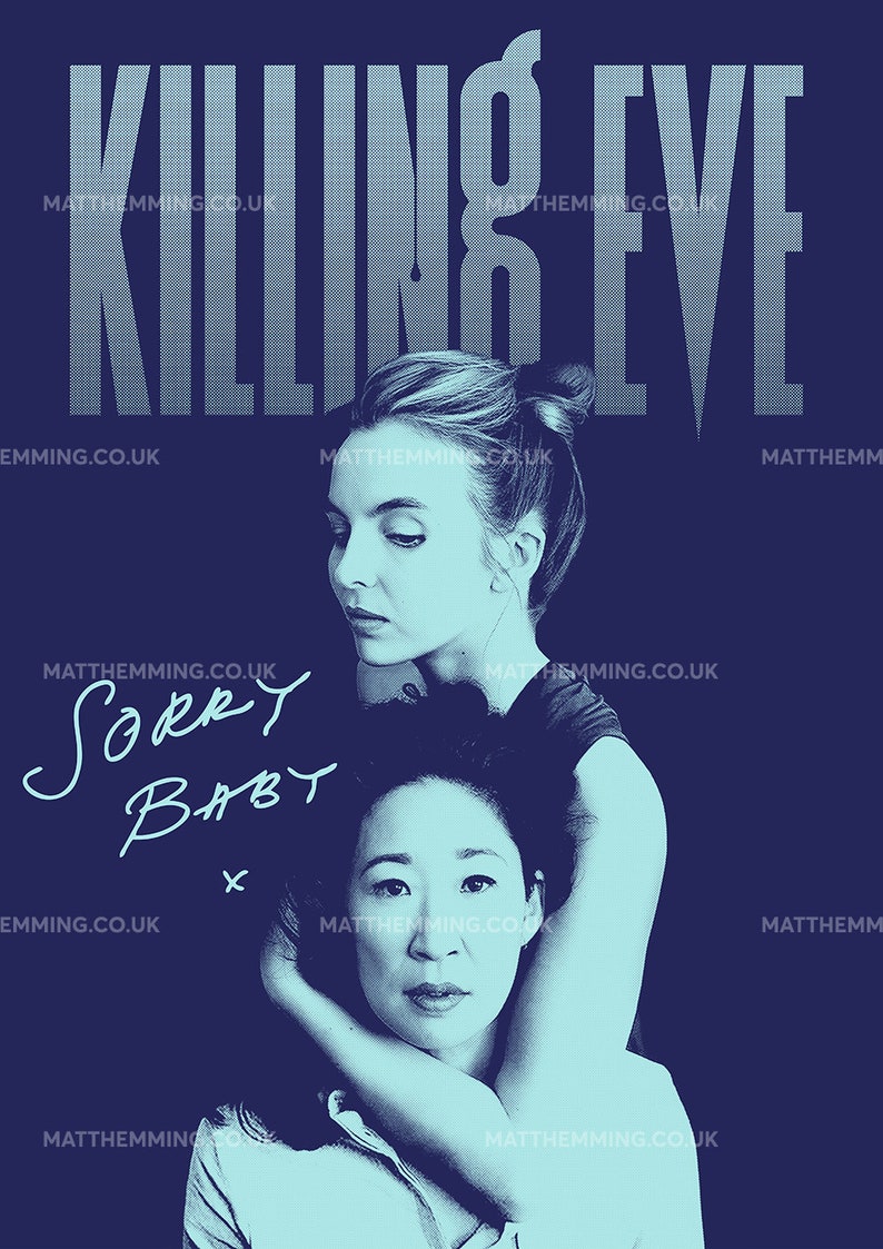 Sorry Baby Fine Art Print Killing Eve's Jodie Comer and Sandra Oh image 6