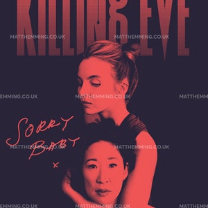 Sorry Baby Fine Art Print Killing Eve's Jodie Comer and Sandra Oh image 2