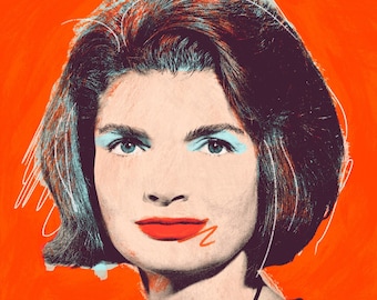 Jacqueline Kennedy Onassis Poster Print Wall Art A5, A4, A3, A2