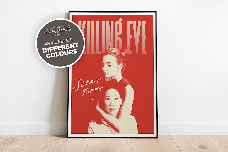Sorry Baby Fine Art Print Killing Eve's Jodie Comer and Sandra Oh image 4