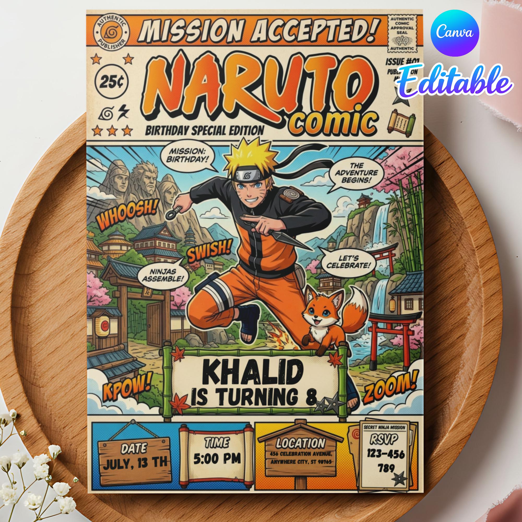 Naruto birthday - Etsy 日本