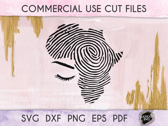 Afro Lady Svg Afro Svg Africa Svg African American Svg Etsy