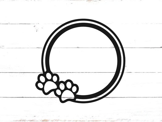 Free Free Paw Print Circle Svg 323 SVG PNG EPS DXF File