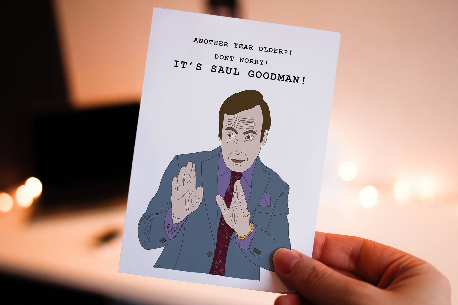 Better Call Saul Another Year Birthday Card Breaking Bad | Etsy