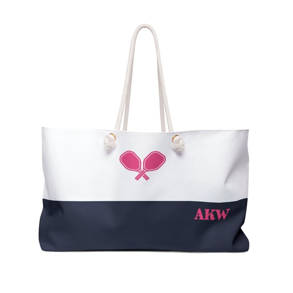 Pink Monogram Pickleball Bag Etsy