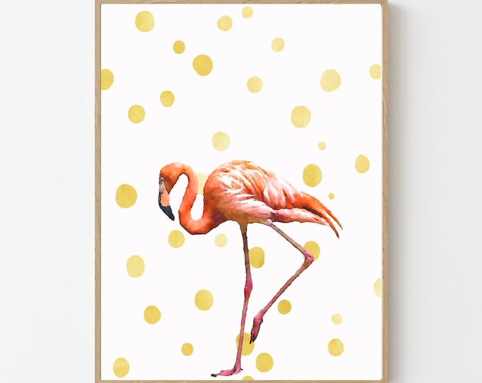 Flamingo Fine Art Print.