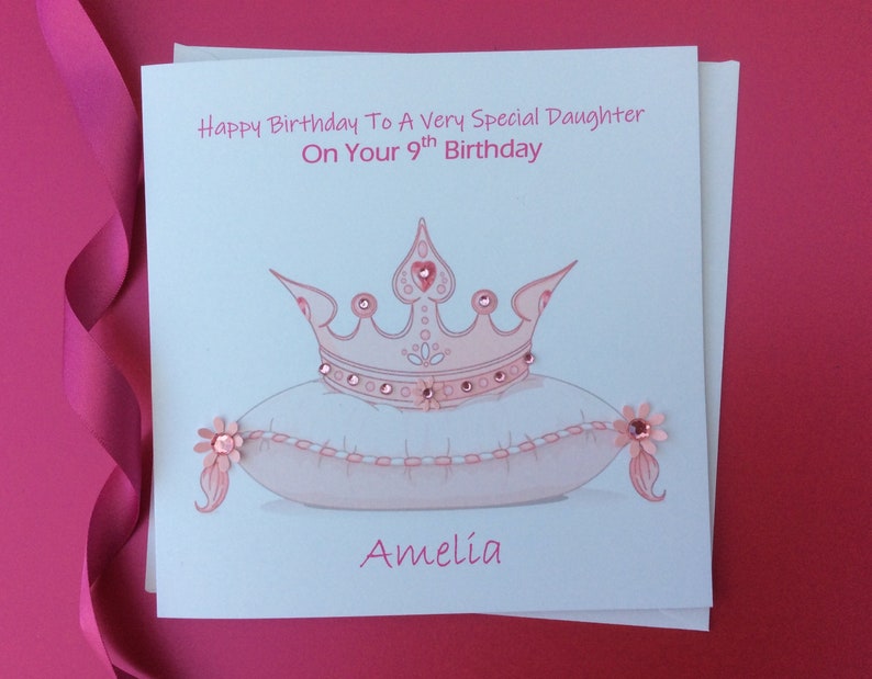 Niece Cake Card Friend Handmade Happy Birthday Special Mum Sister Nan