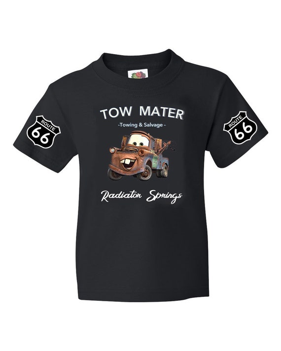 tow mater shirts for adults