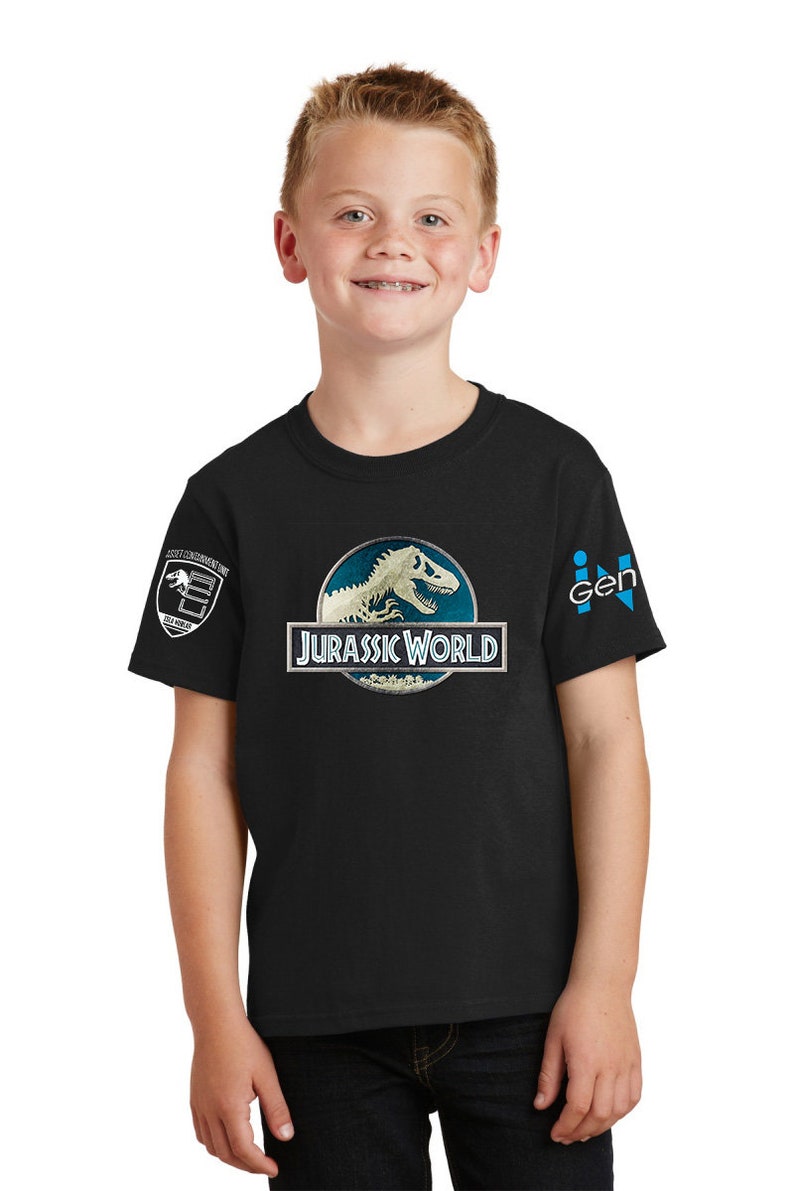 Kids Unisex Jurassic World Security Guards T | Etsy