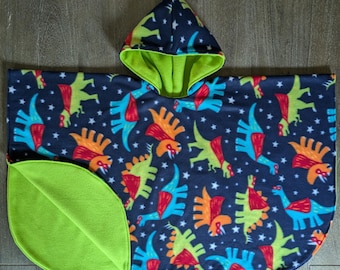 Reversible Hooded Car Seat Poncho