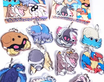 Mini Fossil Mystery Charms