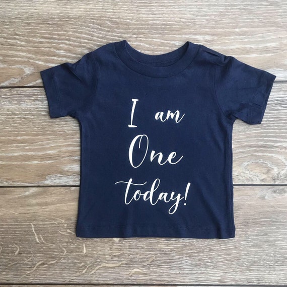 personalised 1st birthday shirt