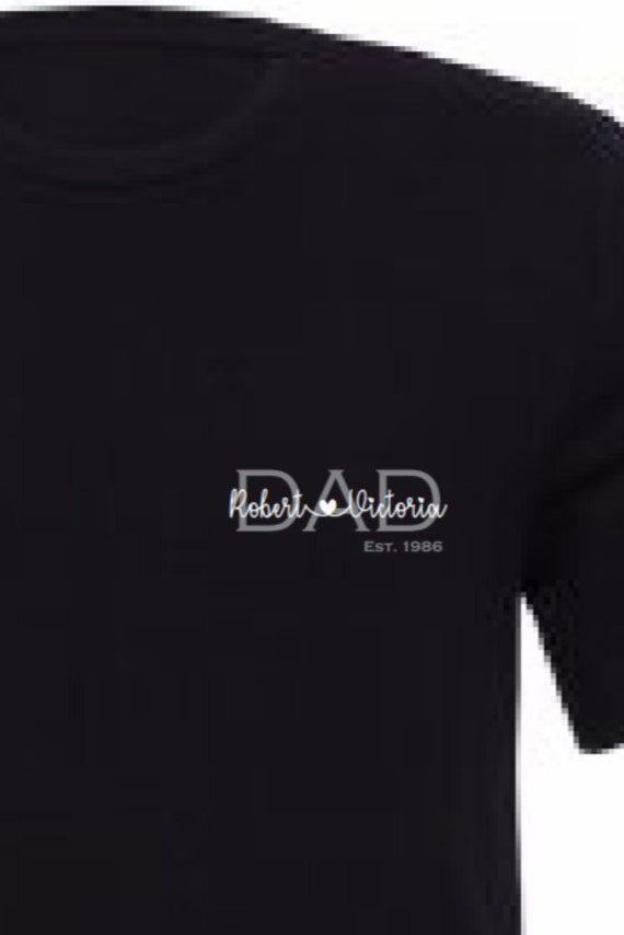 personalised fathers day shirt