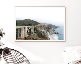 Big Sur Photography Print: Bixby Creek Bridge, California Coast