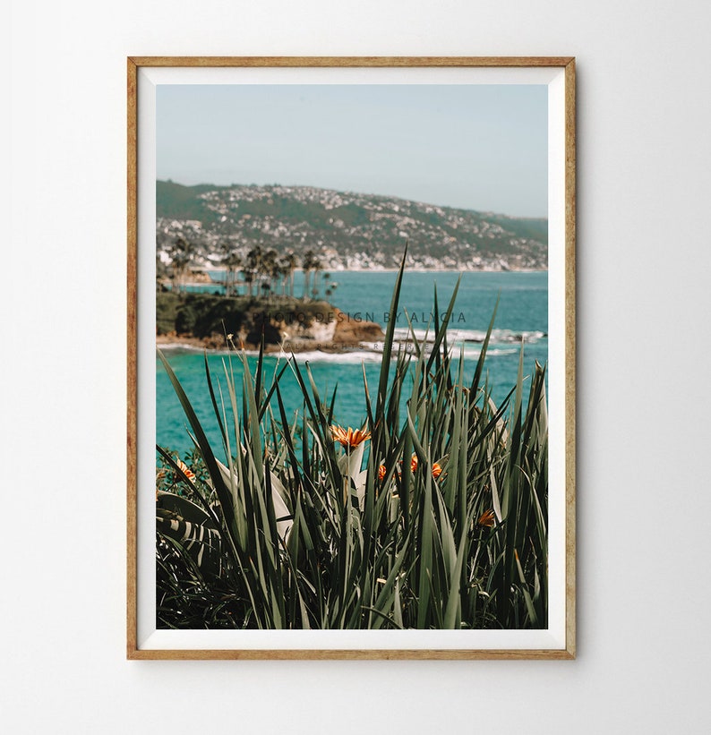 Laguna Beach Prints Coastal Wall Decor Ocean Photo Set California Beach Print