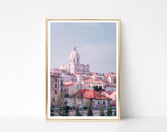 Lisbon Portugal Cityscape Print | Travel Photography