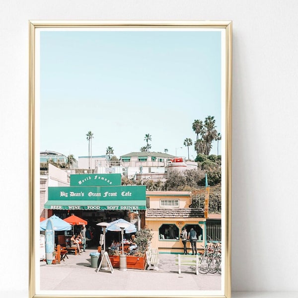 Santa Monica Wall Art Etsy