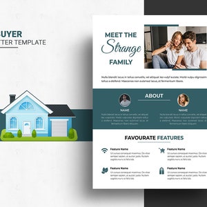 Home Buyer Offer Letter Template / MS Word &Photoshop Template / Descarga instantánea