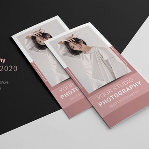 Photography Trifold Brochure Template | Ms Word & Photoshop Template | Instant Download