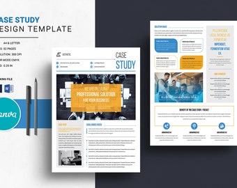 Canva Template Case Study Etsy
