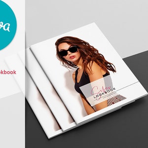Fashion Lookbook Template | Photography Lookbook Brochure | Photoshop & MS Word Template