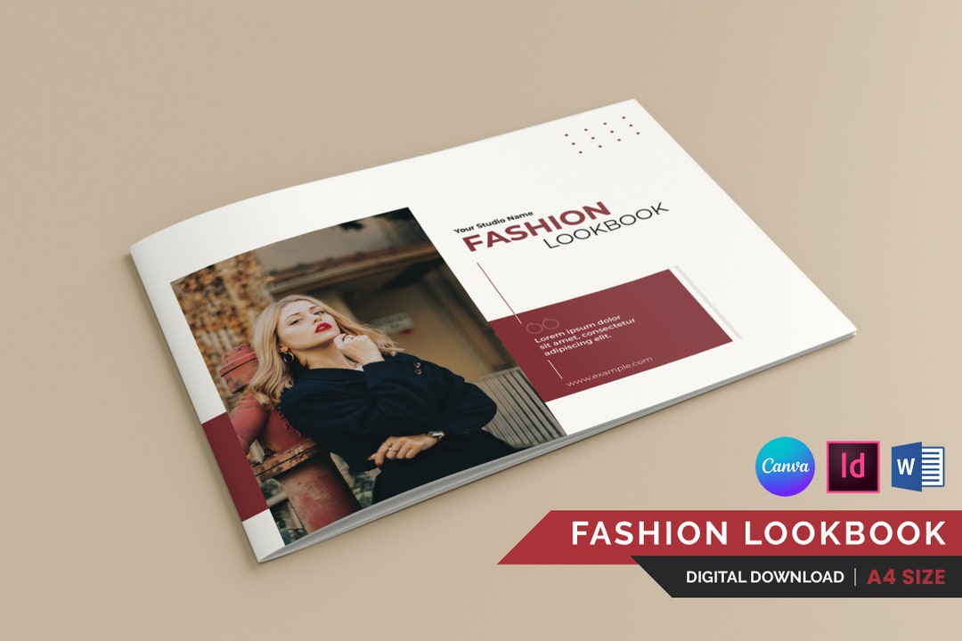fashion-lookbook-template-printable-canva-lookbook-template-etsy