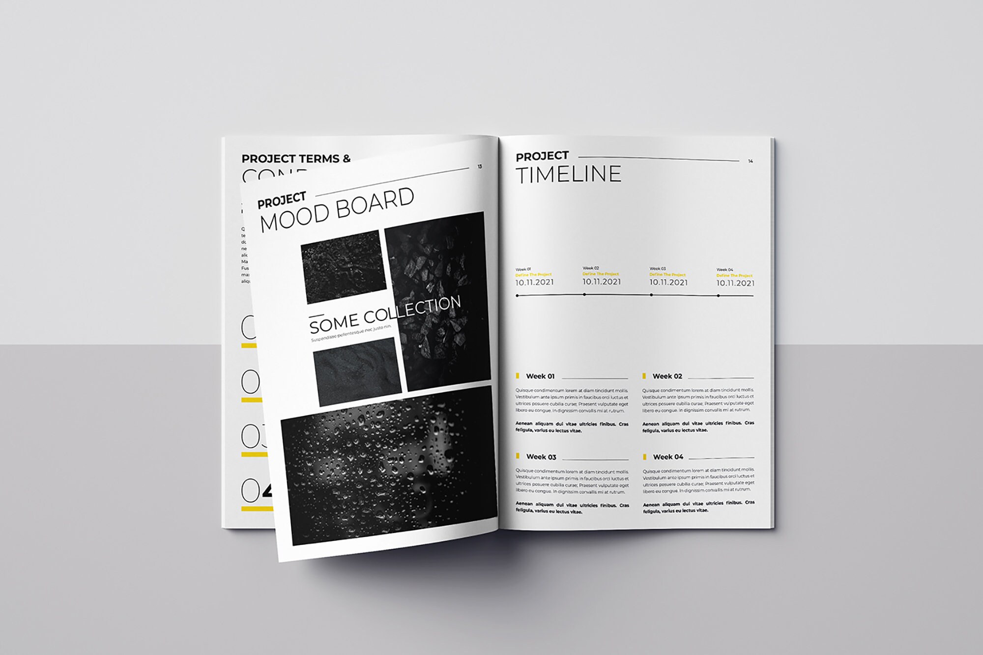 Project Proposal Templates Brochure Template Design - Etsy UK