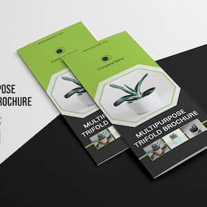 Multipurpose Trifold Brochure Template | Ms Word & Photoshop Template