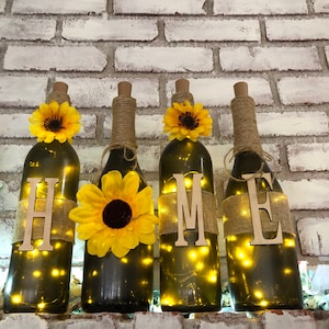 Sunflower Home Night Light Set- Mother’s Day