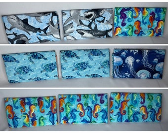 Portfele Shark, Turtle i Seahorse