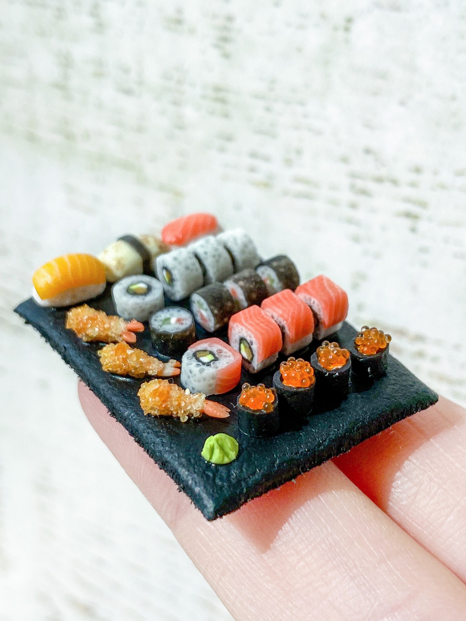 Miniature japanese sushi/ miniature japanese food for Etsy
