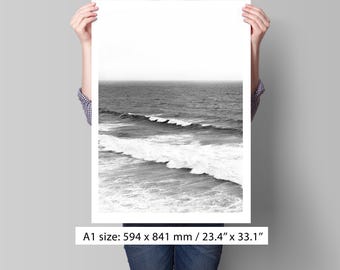 Photographies d'art en noir et blanc - Photographies abstraites - Poster en papier mat de qualité musée